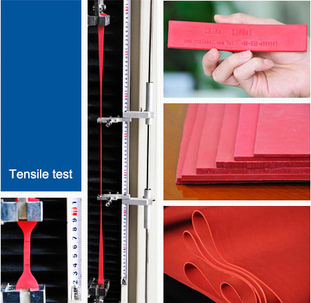 Xinhai rubber tensile test 