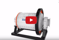 How is the ball mill applied to mineral grinding composed
