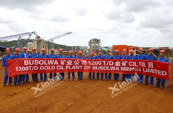 Tanzania-1200tpd-gold-mineral-processing-project