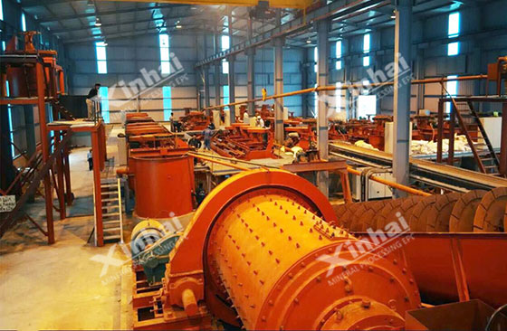 Vietnam-800tpd-graphite-ore-processing-plant