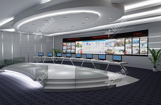 Center control room large screen display system